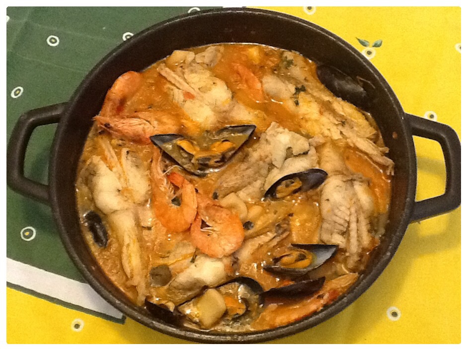 Receta de Rape con&nbsp;langostinos