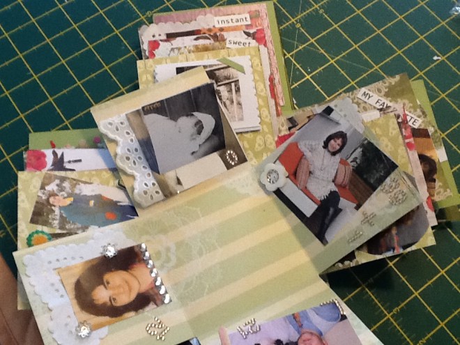 caja sorpresa scrapbooking