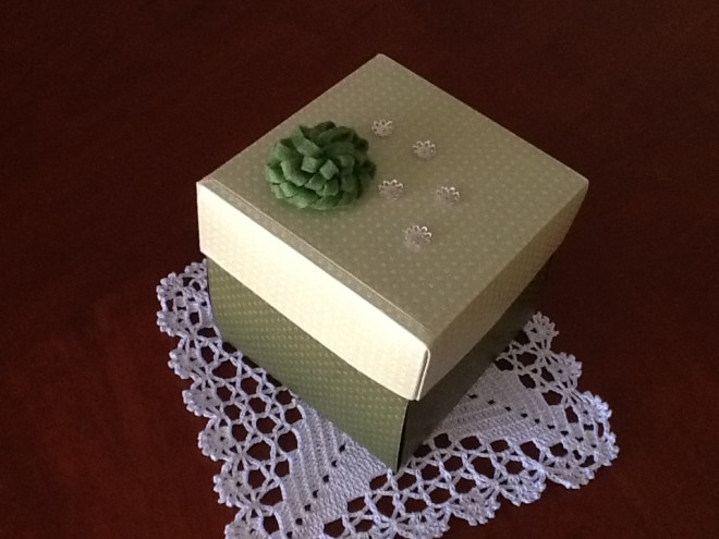 Caja Sorpresa scrapbooking