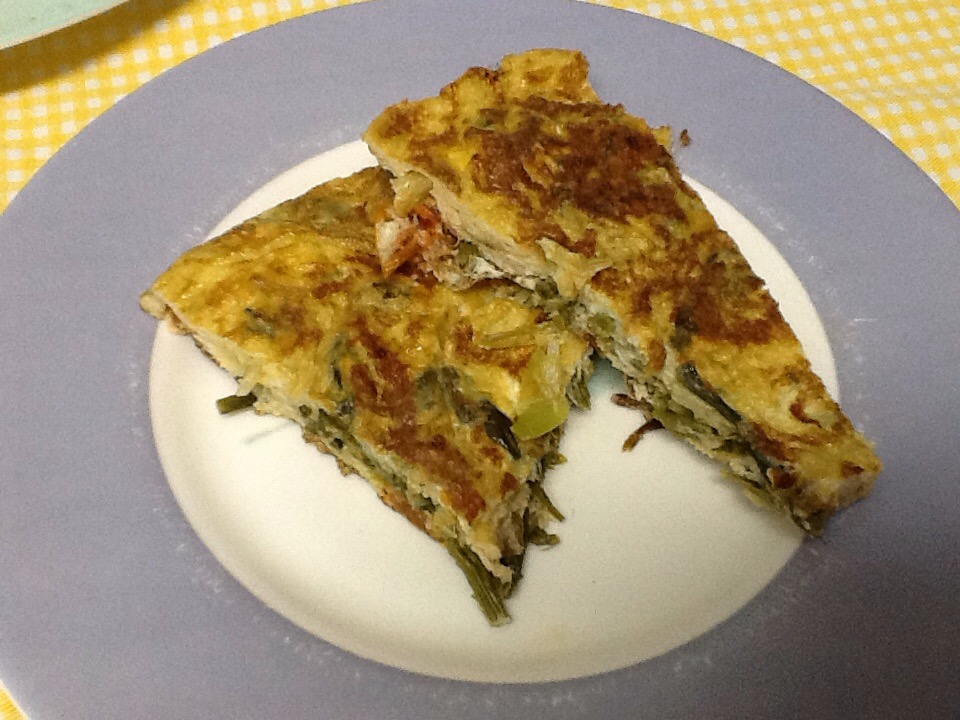 Tortilla de espárragos
