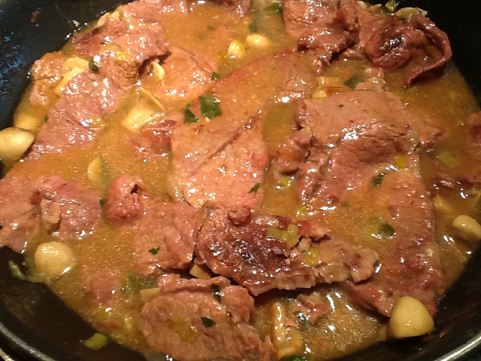 Fricandó de ternera