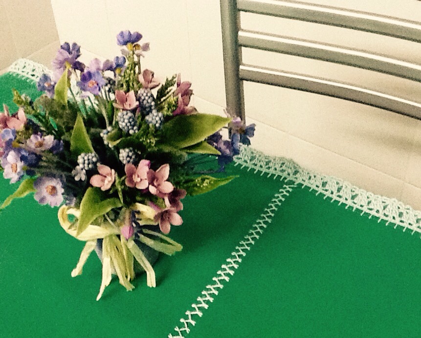 Como confeccionar un mantel con servilletas de tela