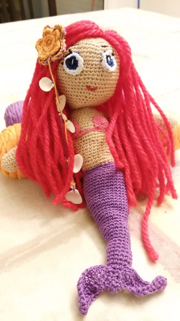 La sirenita amigurumi