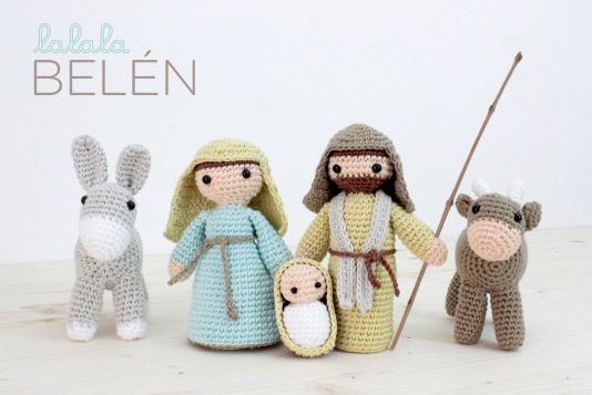 Belén de amigurumi
