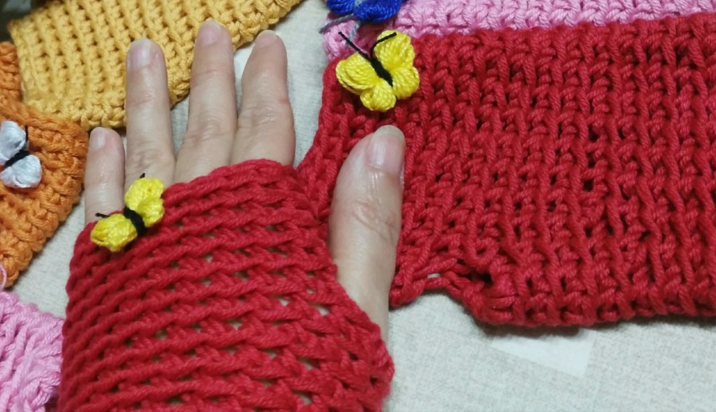 MITONES CROCHET