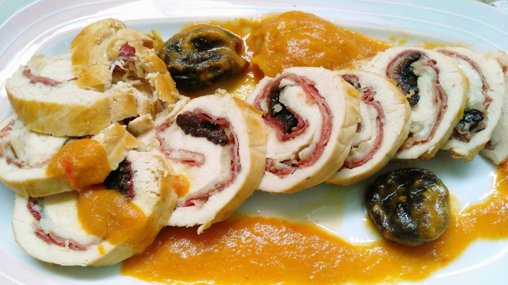 Pechugas de pollo&nbsp;rellenas