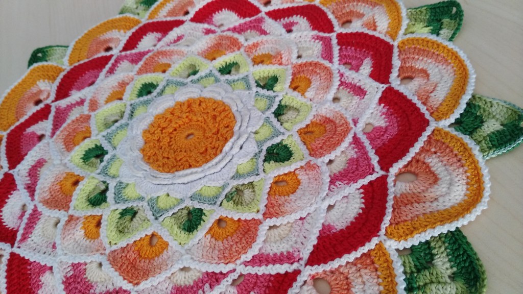 Tapete Mandala de&nbsp;flor