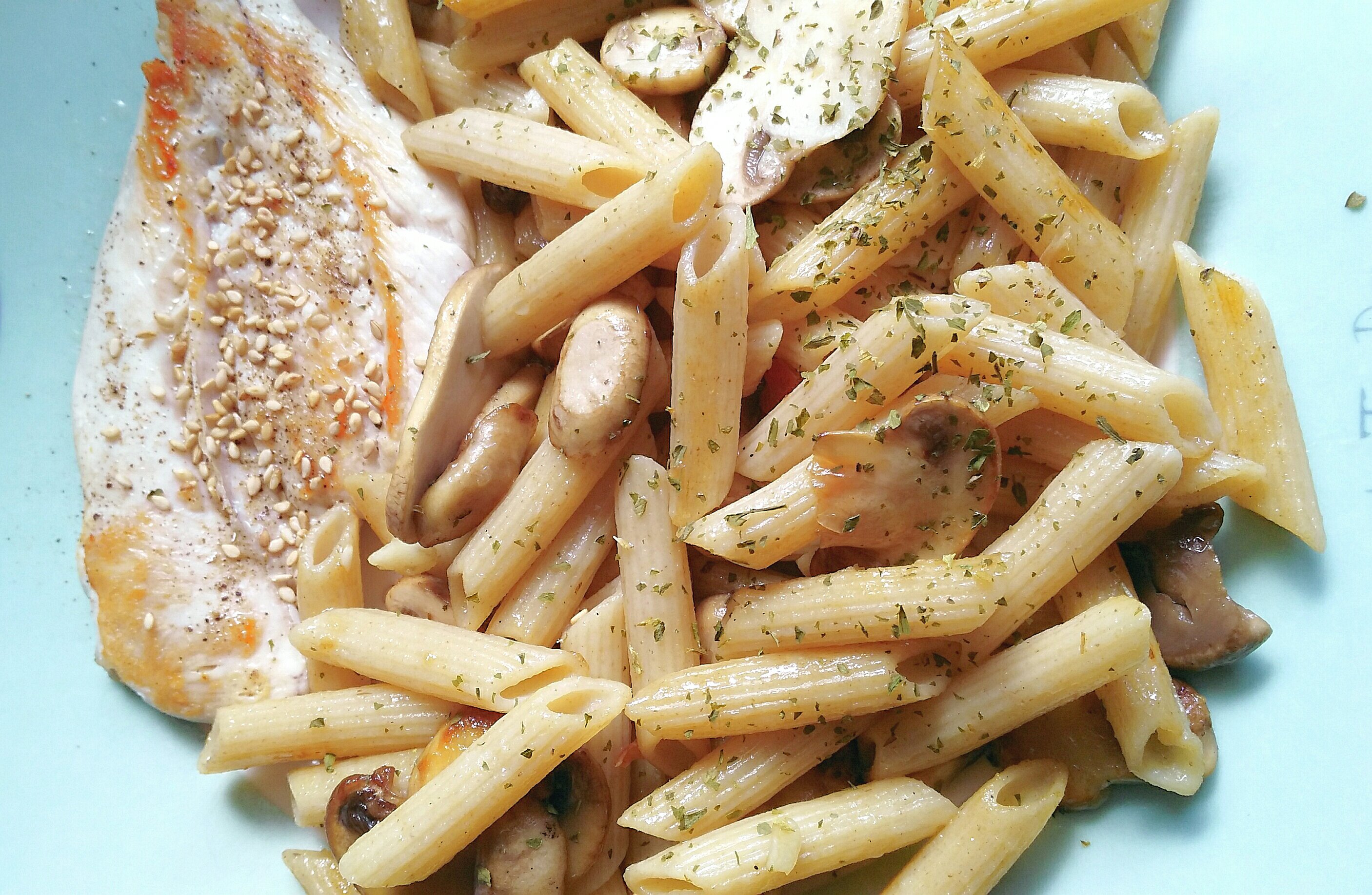 Macarrones y Pollo, menú diario