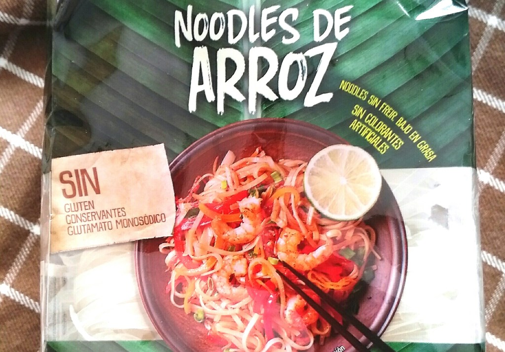 Noodles de arroz, menú&nbsp;diario