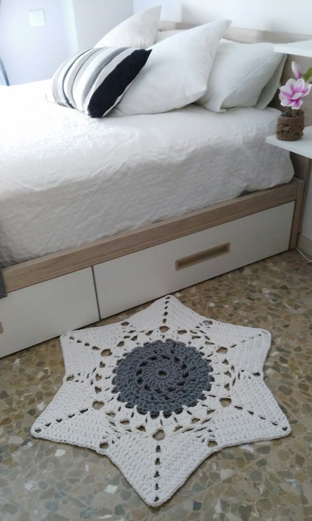 alfombra trapillo estrella