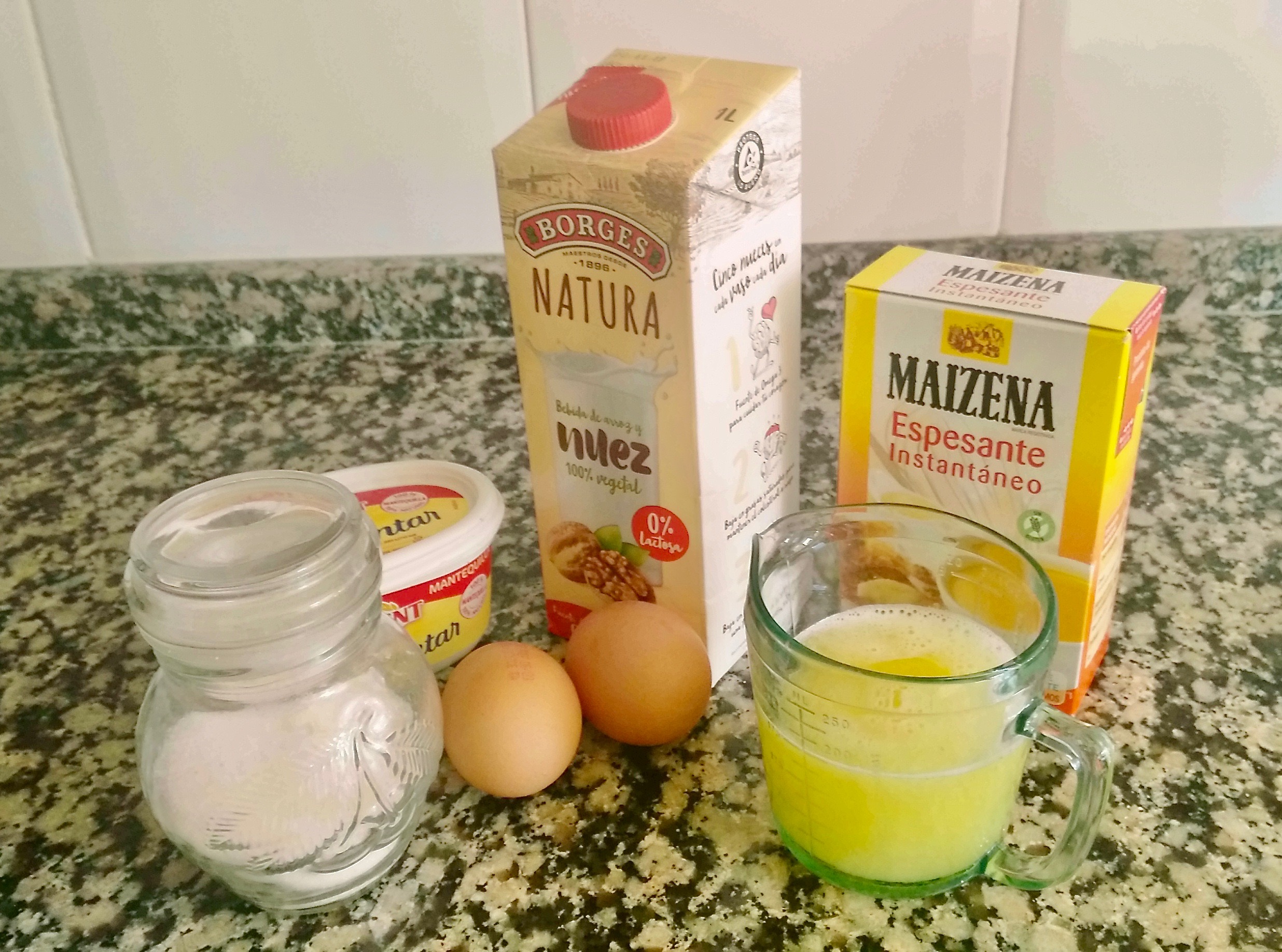 Ingredientes crema de limón
