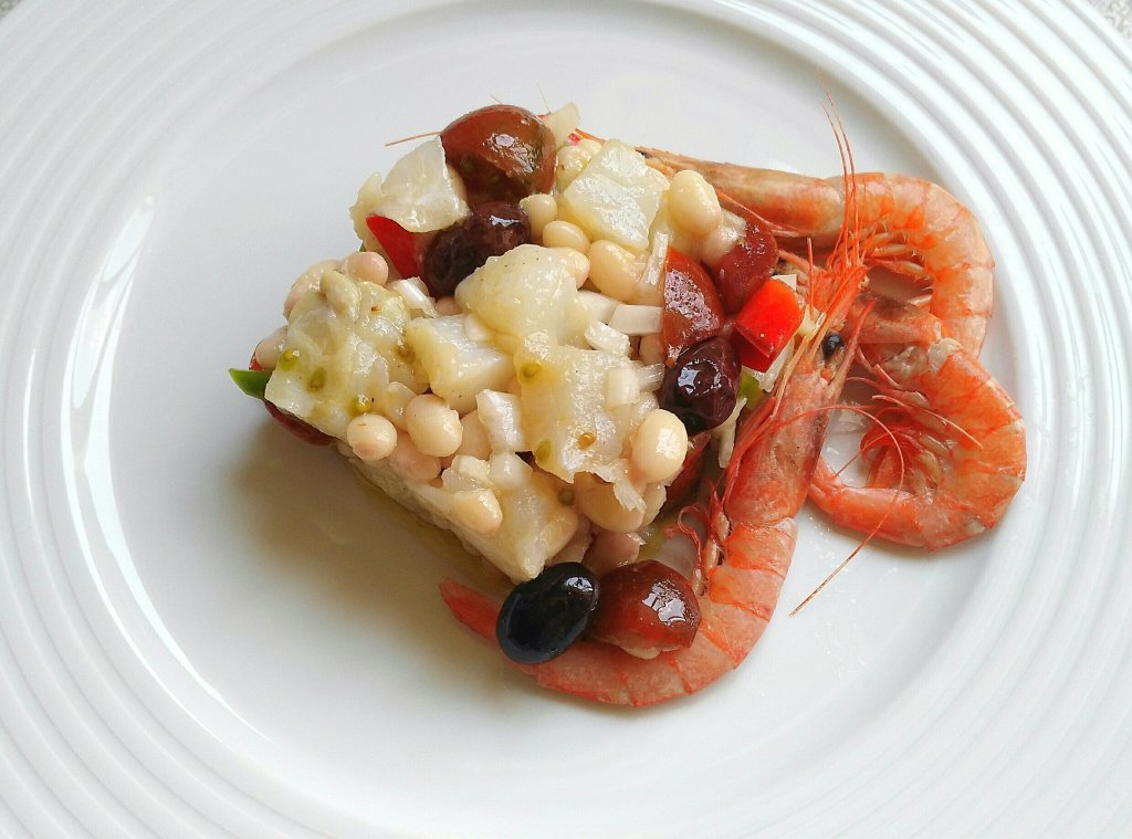 Empedrado con gambas, menú&nbsp;diario