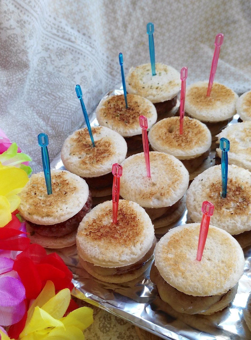 Mini bocadillos para&nbsp;fiestas