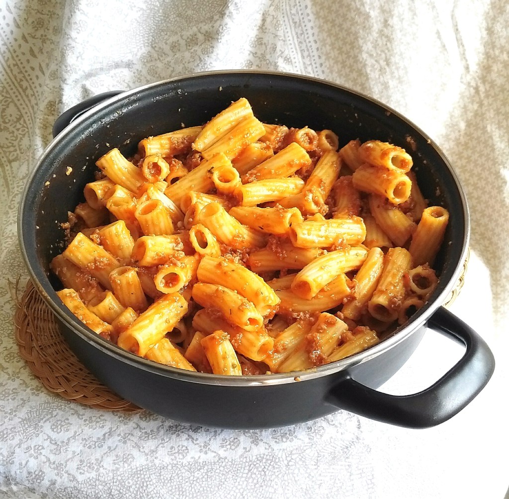 Receta de salsa boloñesa con Monsieur&nbsp;cuisine