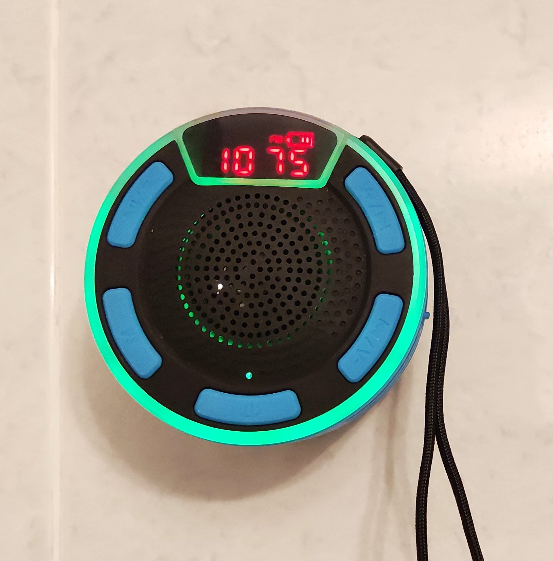 Radio para la ducha