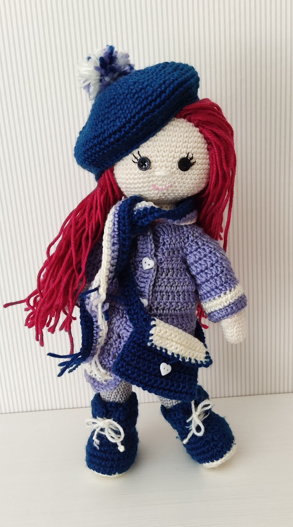 Como hacer la Muñeca Lua a ganchillo