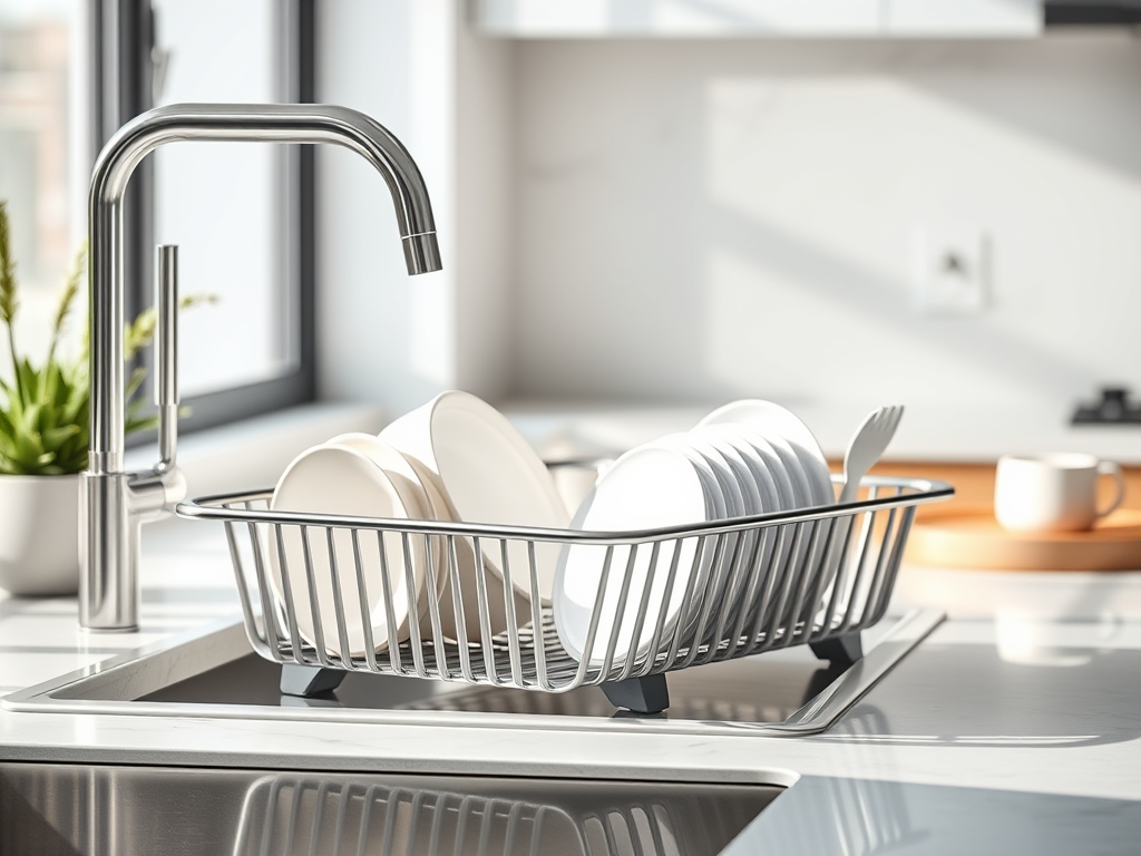 Elige el mejor escurreplatos para tu cocina