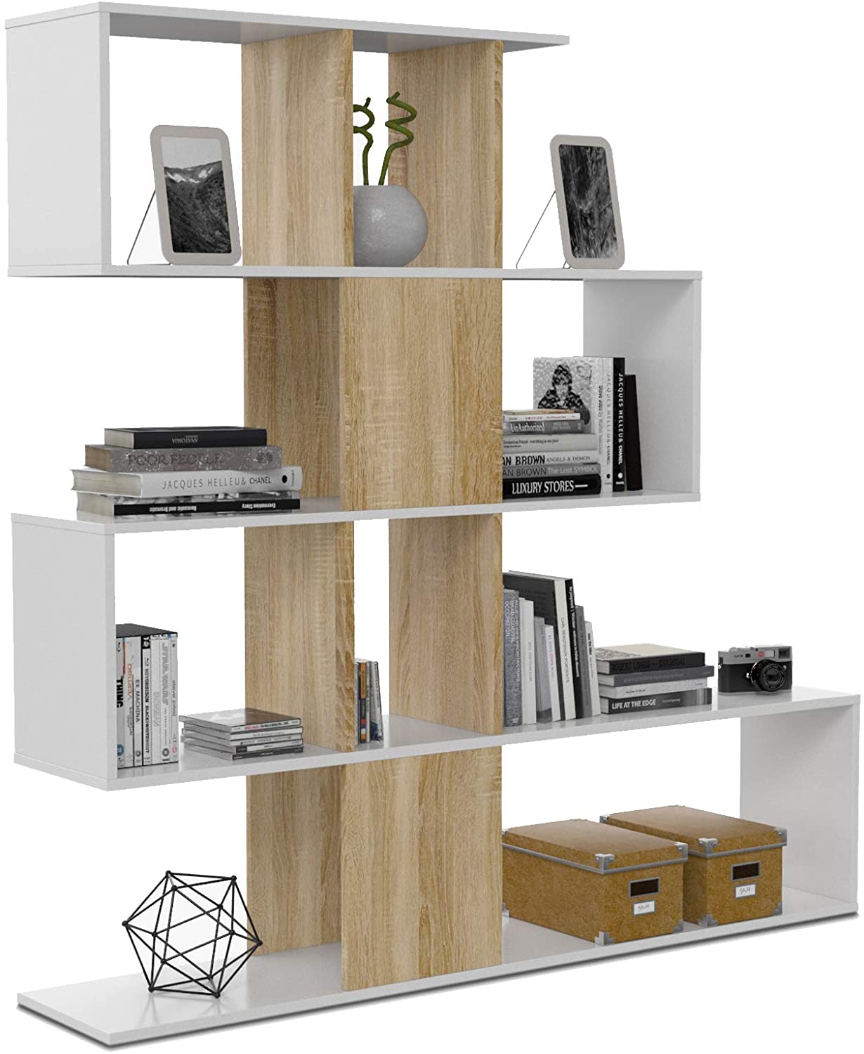 Ideas en estanterías para crear ambientes con el estilo Japandi