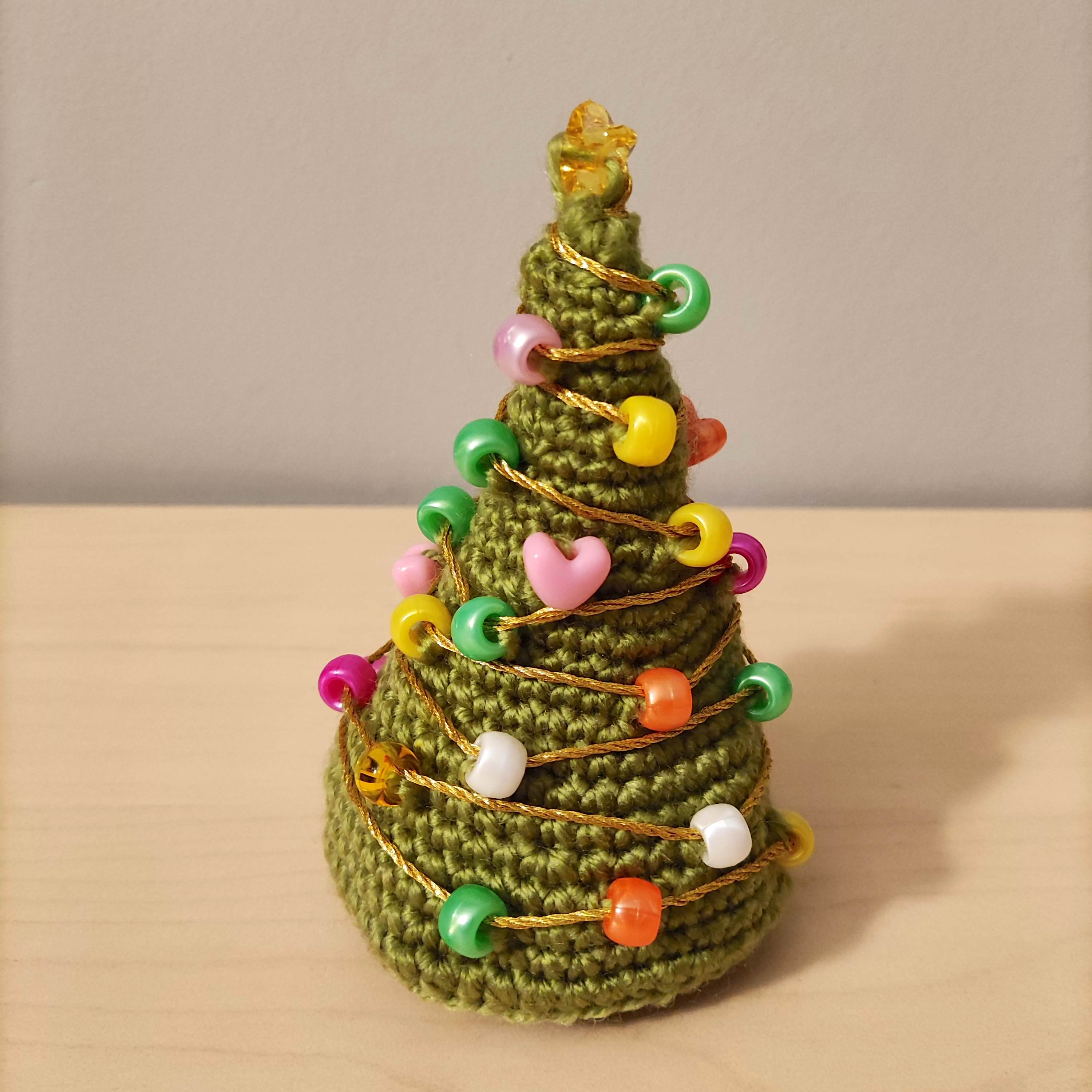 5 Arbolitos de navidad a ganchillo