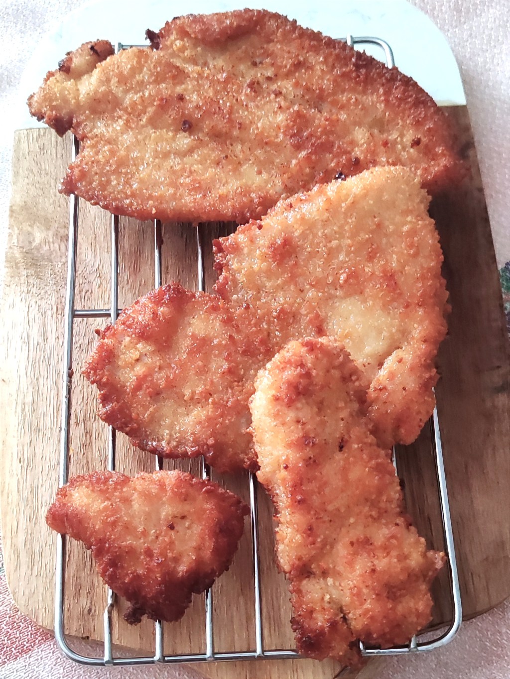 Pavo rebozado a la&nbsp;mostaza