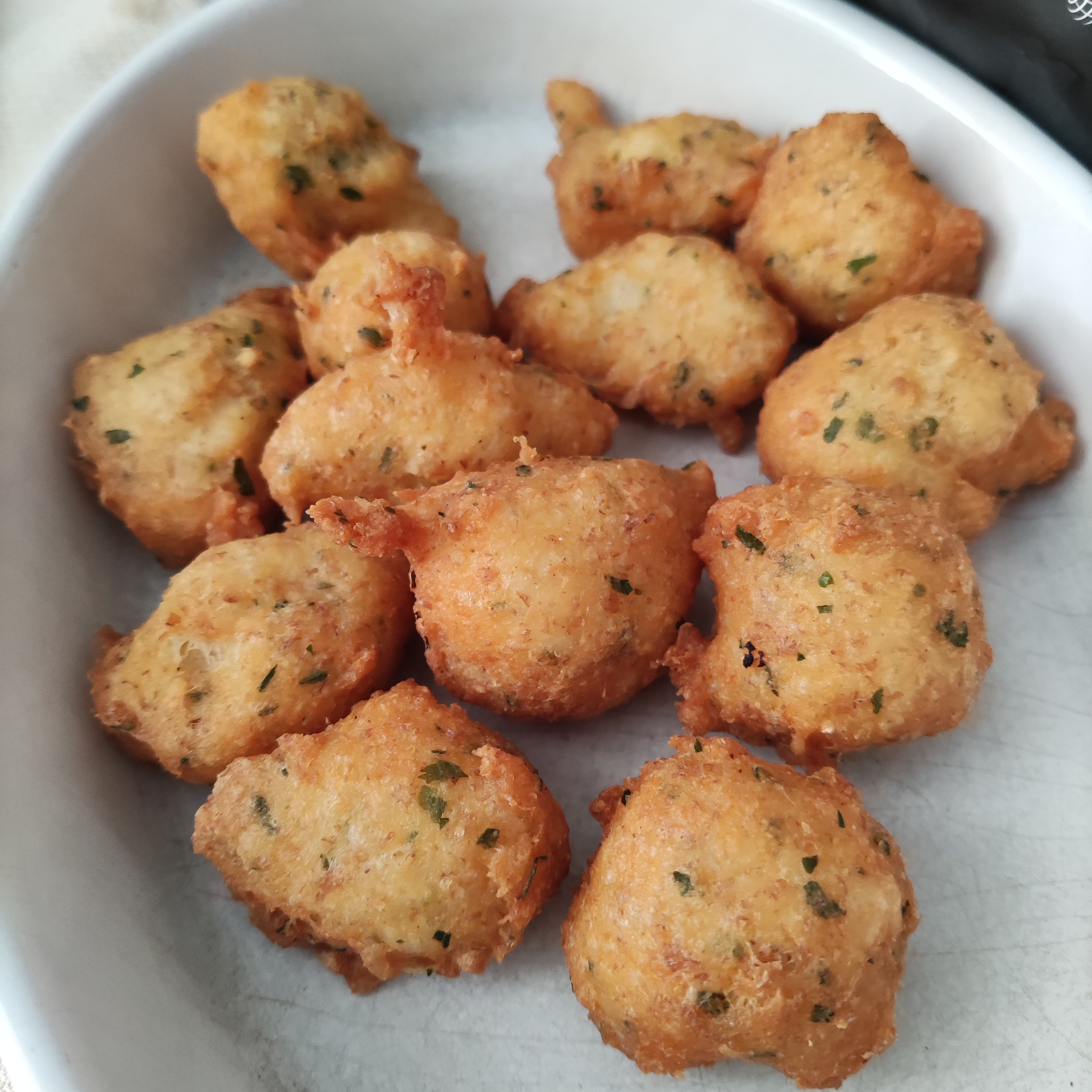 Buñuelos de bacalao con Monsieur Cuisine